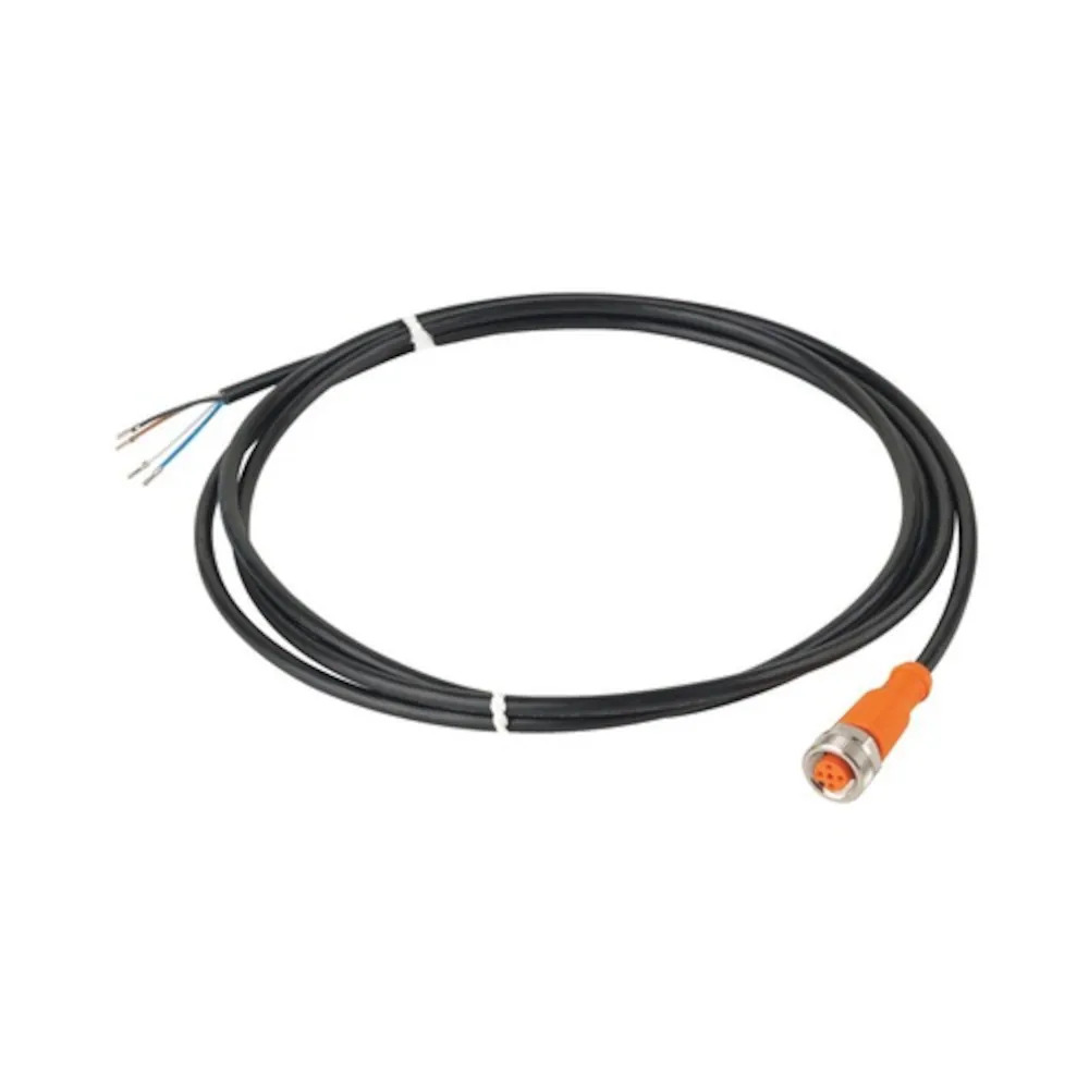 Straight female. IFM evc002. Evc06a кабель соединительный с разъемом. 5pin sensor Cable.